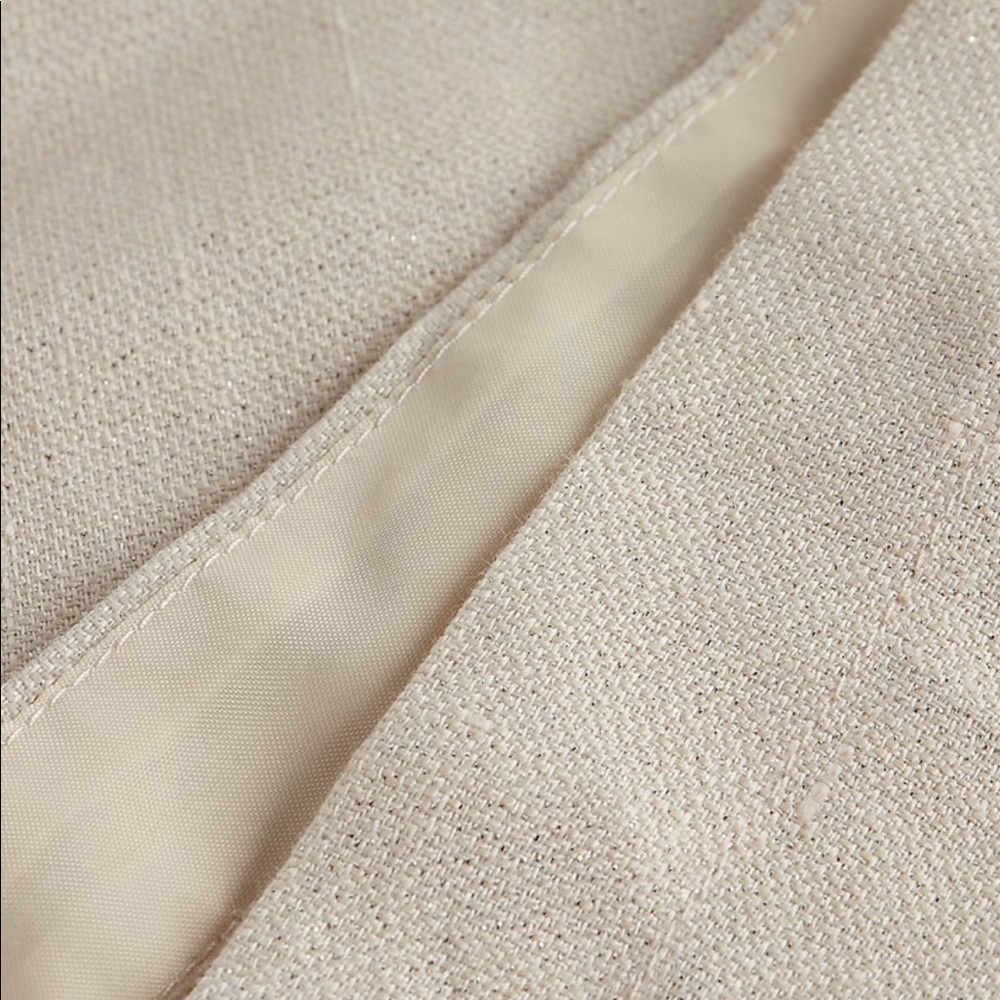 EXPRESS Linen Metallic Shorts - Picture 2 of 6